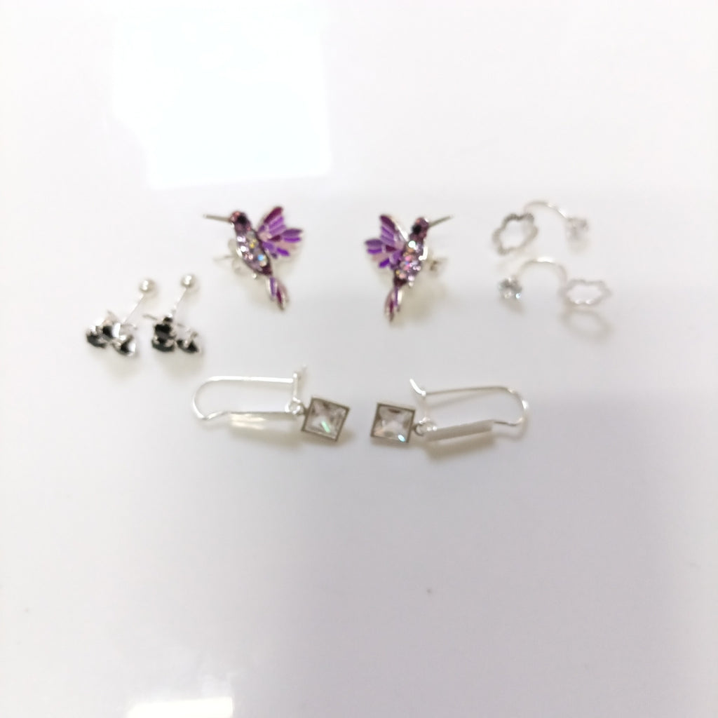 ARETES PAR, BROQUELES PAR PLATA 4.1 GRMS (SEMINUEVO)