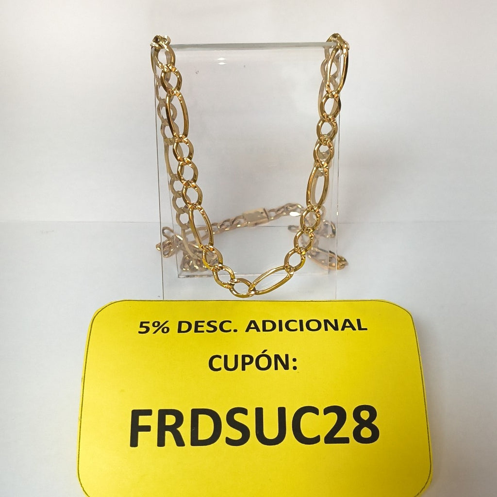 CADENA ORO 14 K 30.3 GRMS (SEMINUEVO)