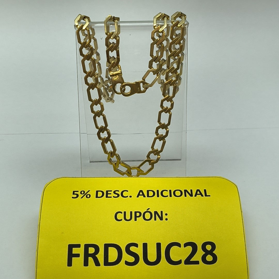 CADENA ORO 14 K 42.2 GRMS (SEMINUEVO)