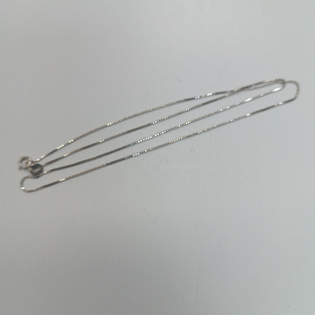 CADENA ORO BLANCO 14 K 1.2 GRMS (SEMINUEVO)