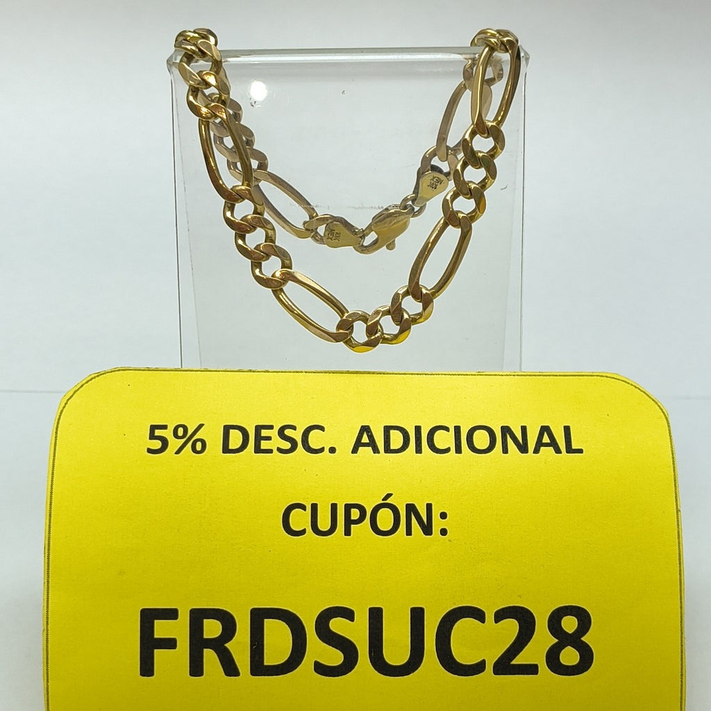 PULSERA ORO 10 K 17.1 GRMS (SEMINUEVO)