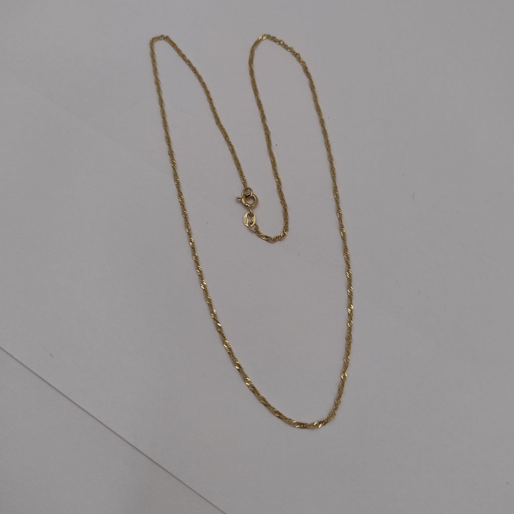 CADENA ORO 14 K 2,00 GRMS (SEMINUEVO)
