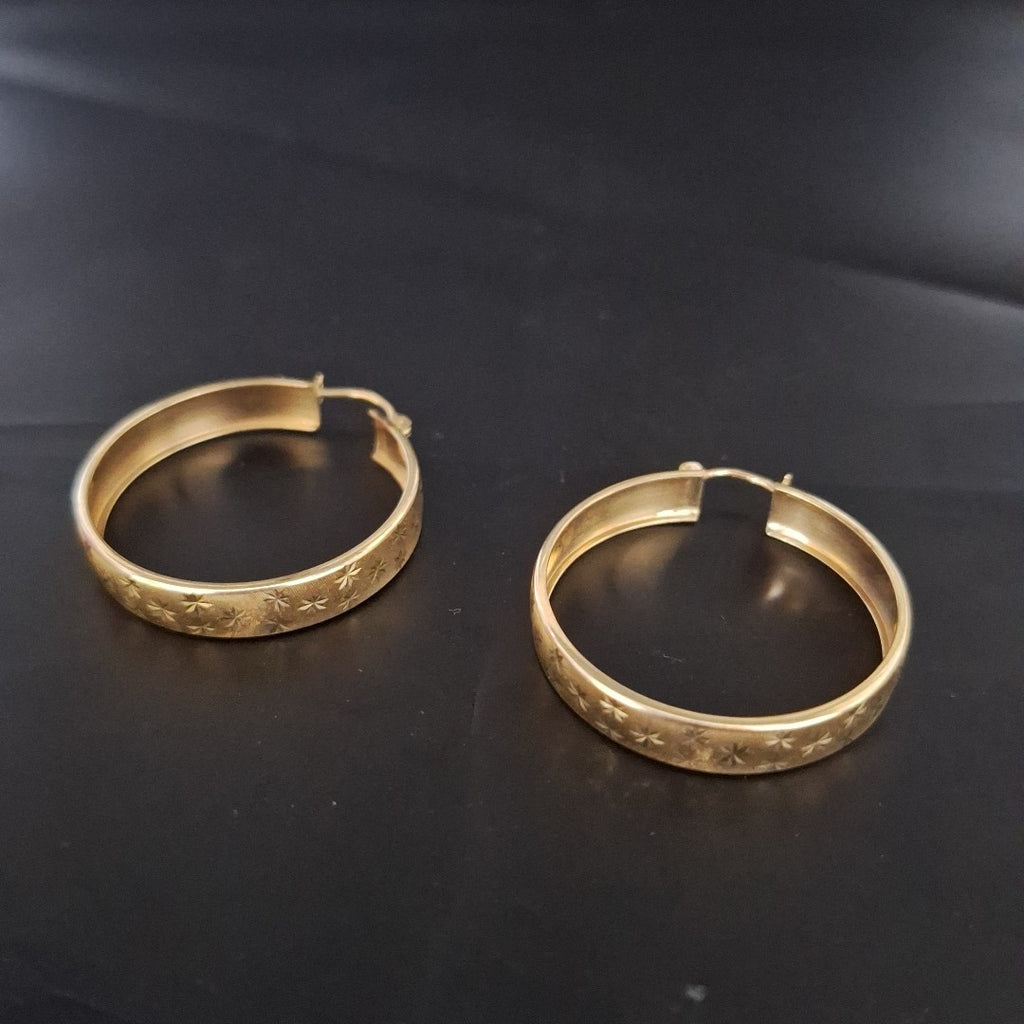 ARRACADAS PAR ORO 10 K 4.3 GRMS (SEMINUEVO)