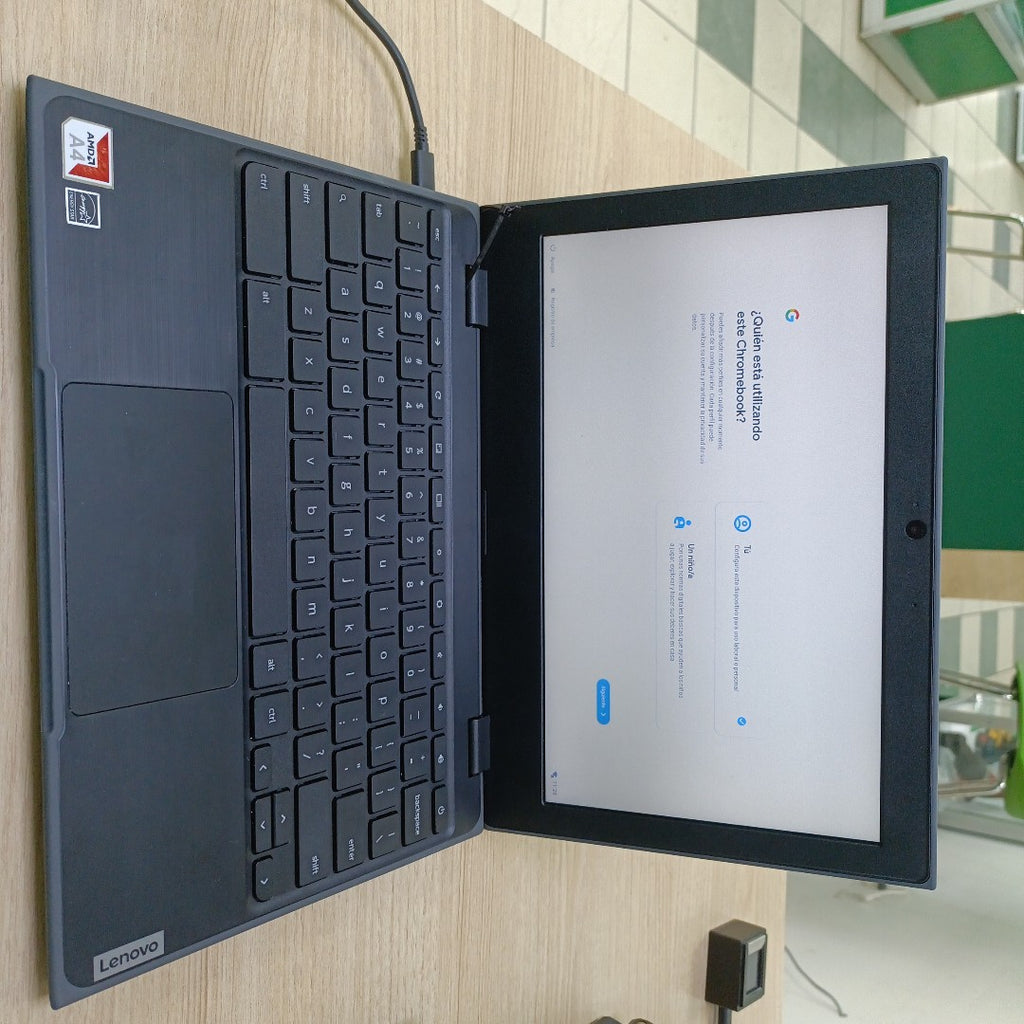LAPTOP LENOVO 100E CHROMEBOOK 2ND GEN AST (2021) 32 GB SSD 4 GB RAM (SEMINUEVO)