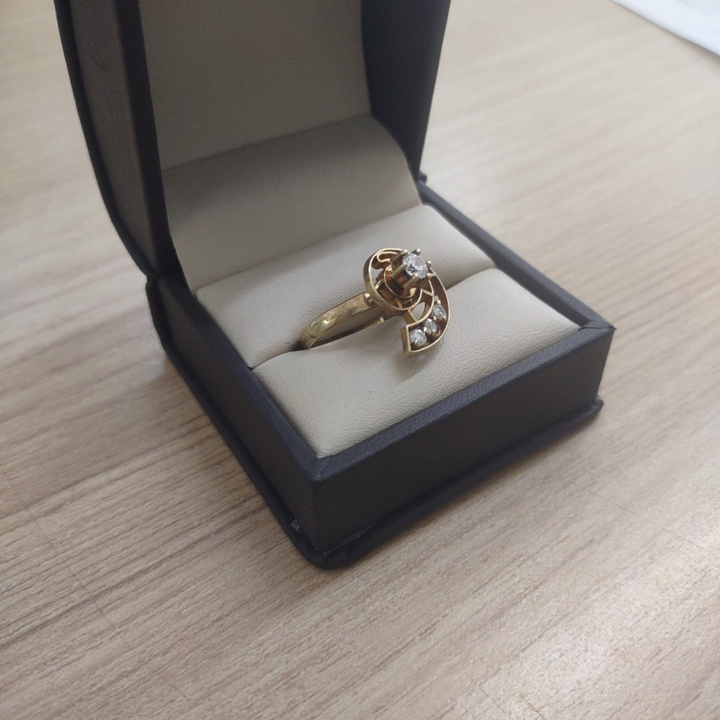 ANILLO ORO 8 K 3.1 GRMS (SEMINUEVO)