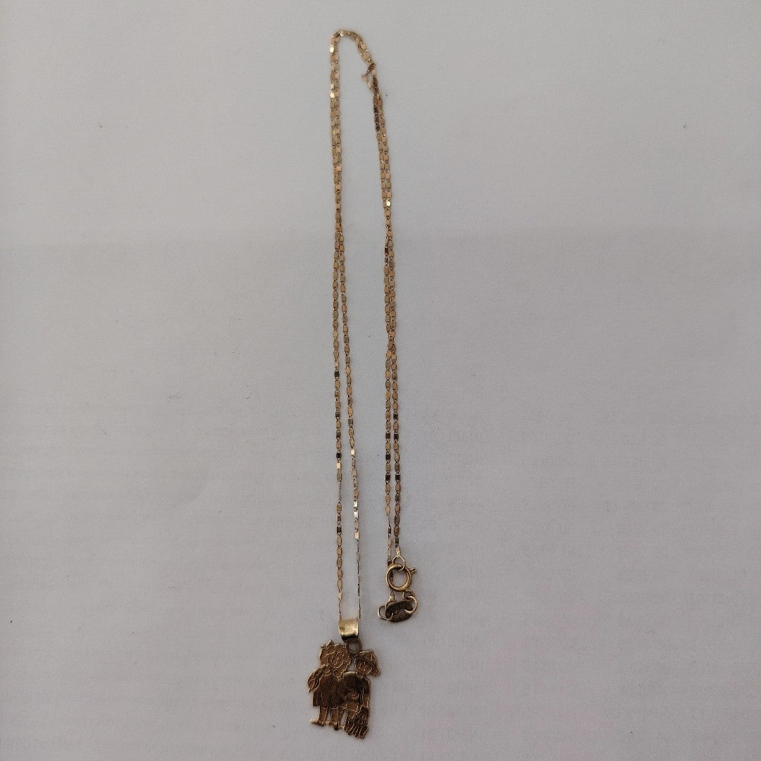CADENA, DIJE ORO 10 K 1.8 GRMS (SEMINUEVO)