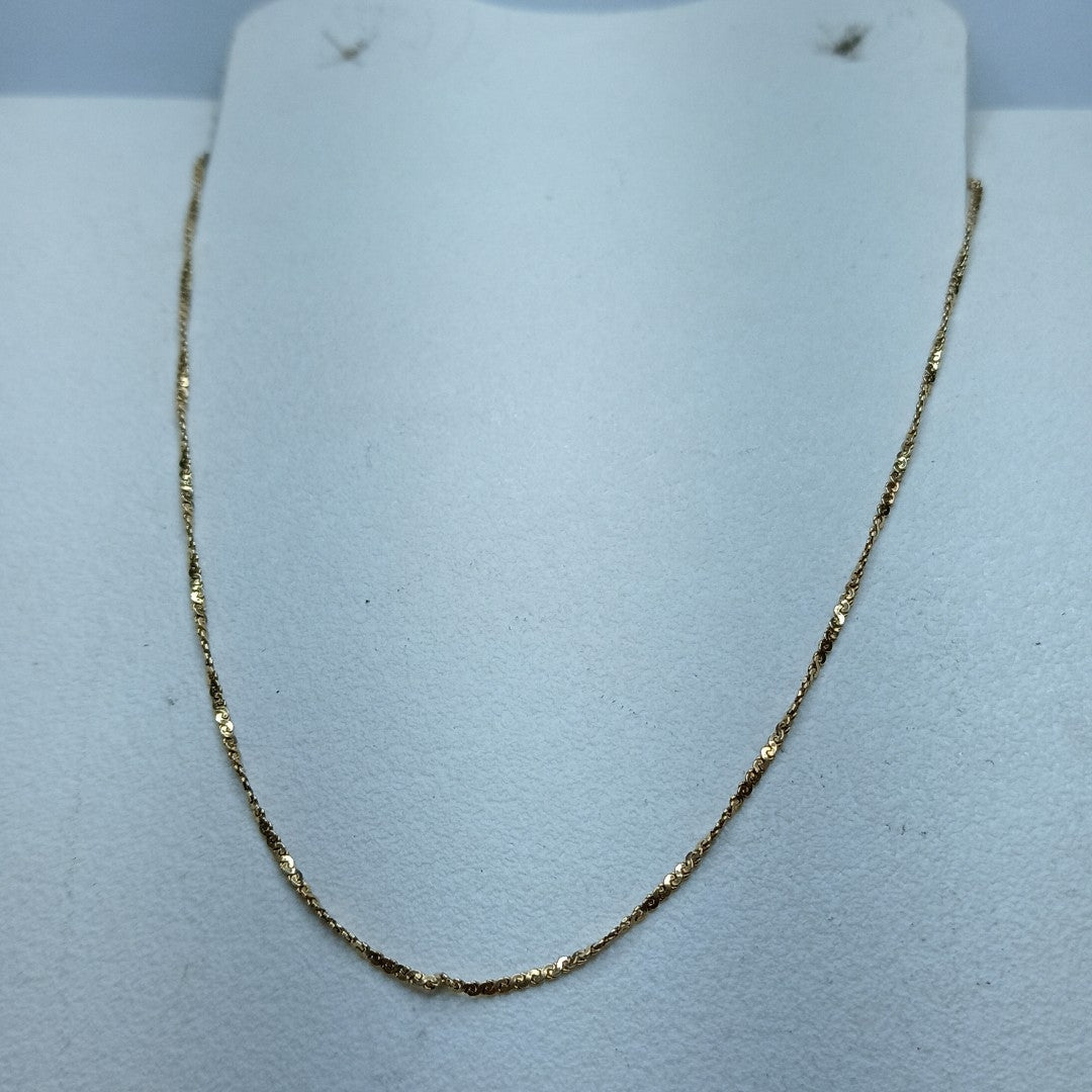 CADENA ORO 14 K 2.4 GRMS (SEMINUEVO)