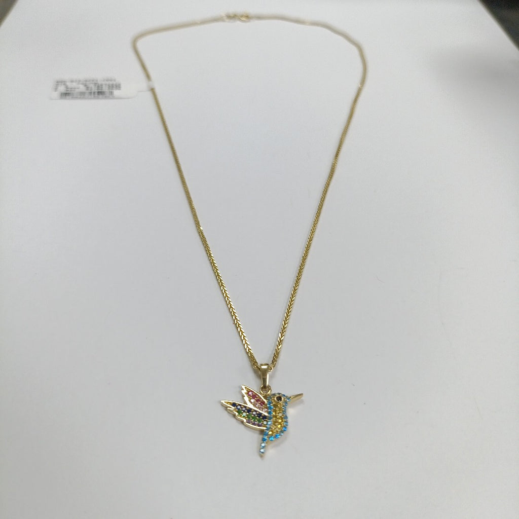 CADENA, DIJE ORO 14 K 3.3 GRMS (SEMINUEVO)