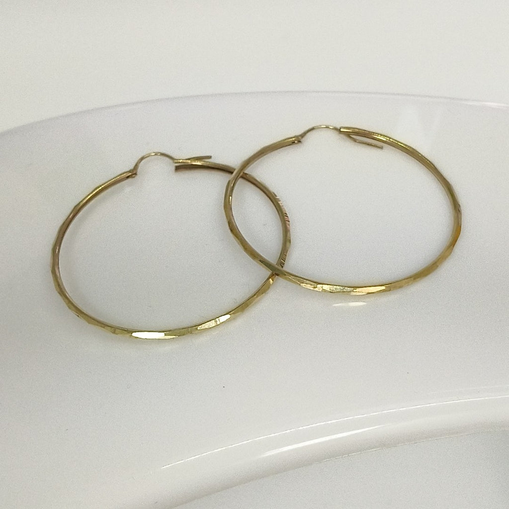 ARRACADAS PAR ORO 10 K 3,50 GRMS (SEMINUEVO)