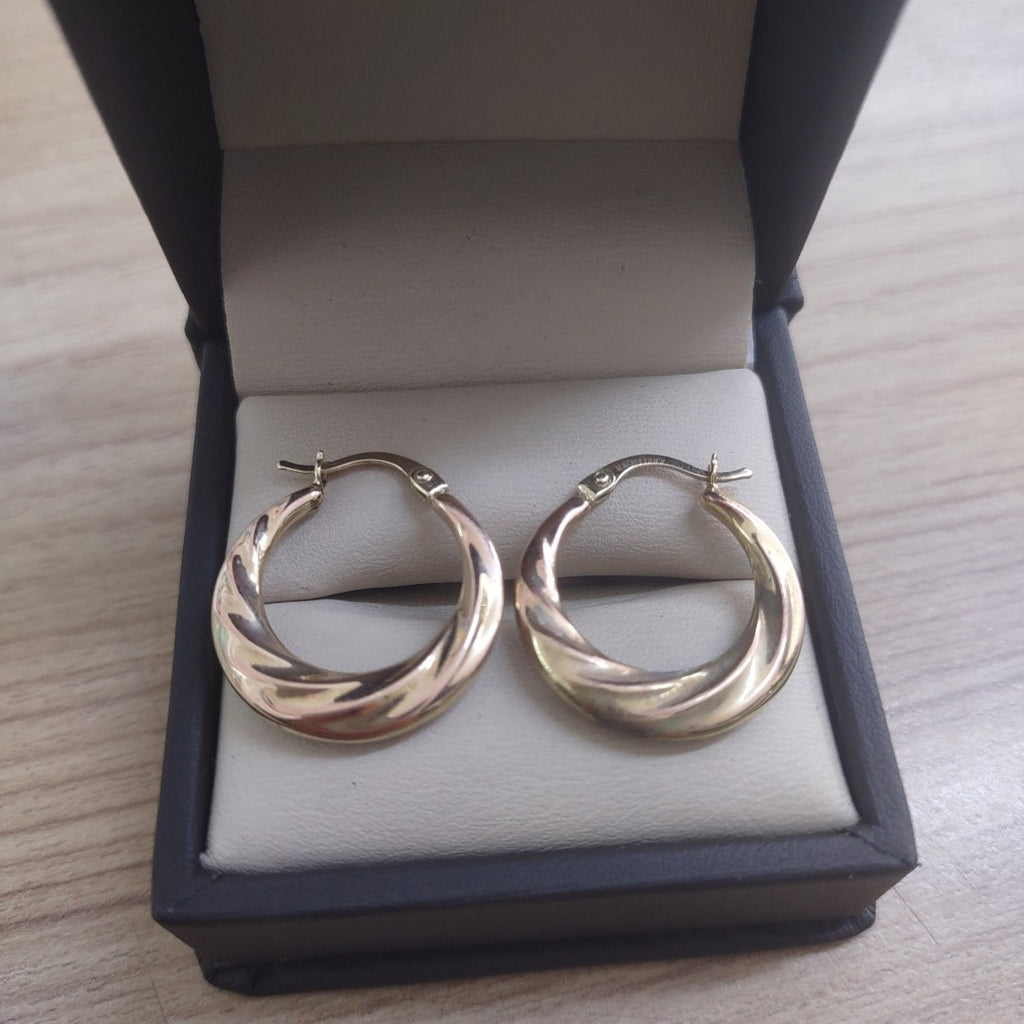 ARRACADAS PAR ORO 10 K 3.9 GRMS (SEMINUEVO)
