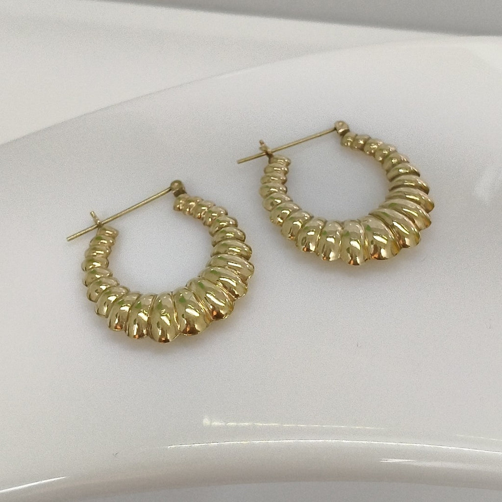 ARRACADAS PAR ORO 10 K 3,70 GRMS (SEMINUEVO)