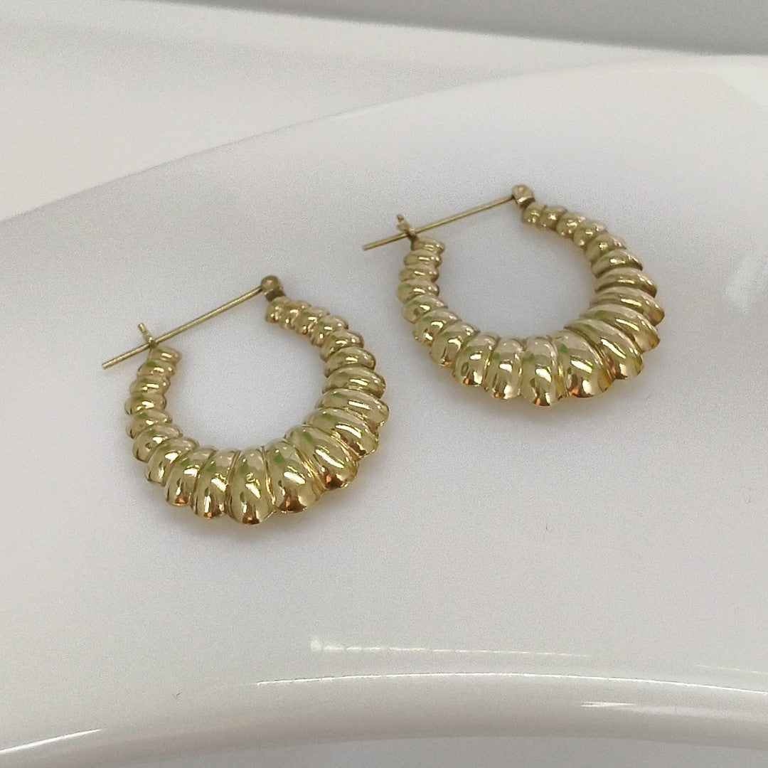 ARRACADAS PAR ORO 10 K 3,70 GRMS (SEMINUEVO)