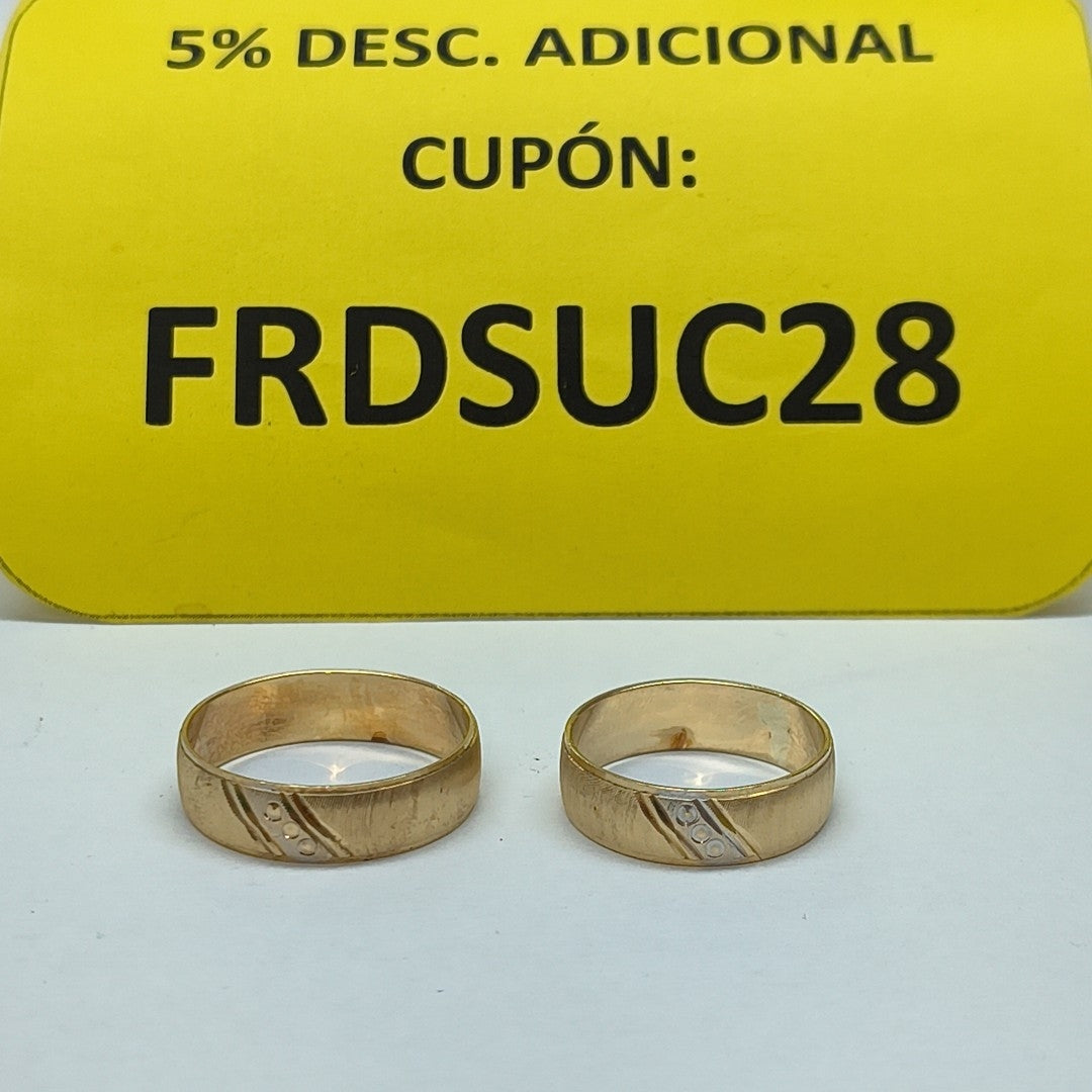 ARGOLLA ORO 10 K 5.9 GRMS (SEMINUEVO)