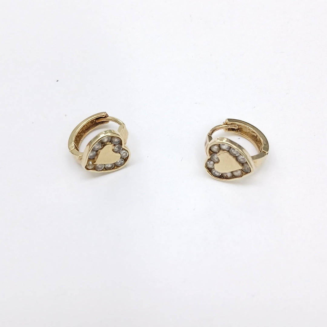 ARETES PAR ORO 10 K 1,80 GRMS (SEMINUEVO)