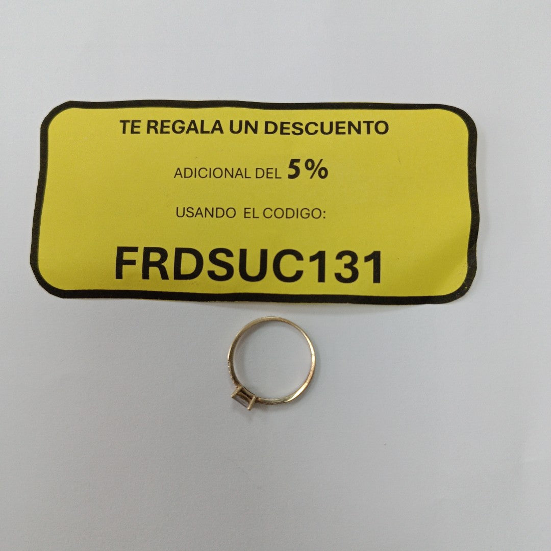 ANILLITO ORO 10 K 1.2 GRMS (SEMINUEVO)