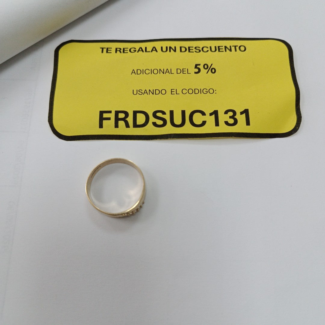 ARGOLLA ORO 10 K 3.9 GRMS (SEMINUEVO)
