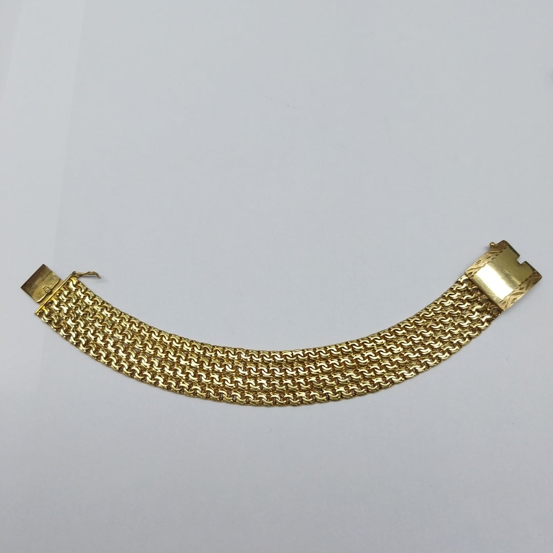 PULSERA ORO 10 K 32,20 GRMS (SEMINUEVO)