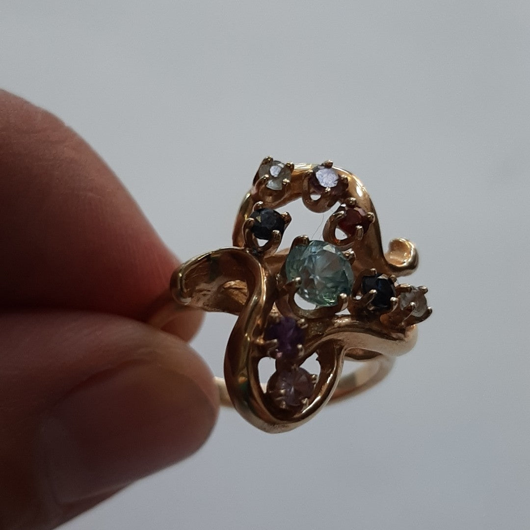 ANILLO ORO 14 K 7,70 GRMS (SEMINUEVO)