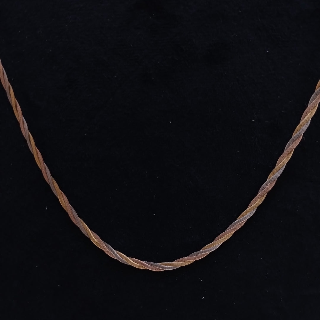 CADENA ORO, ORO COMBINADO 14 K 8.2 GRMS (SEMINUEVO)