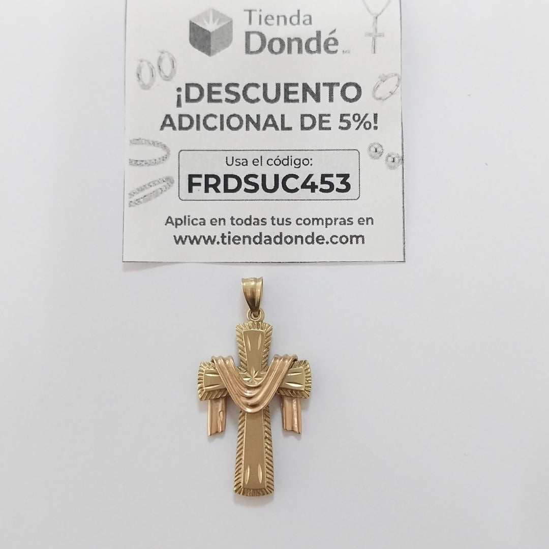 CRUZ ORO 14 K 3.9 GRMS (SEMINUEVO)