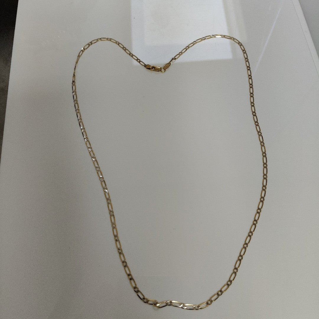 CADENA ORO, RODIADO 14 K 4.1 GRMS (SEMINUEVO)