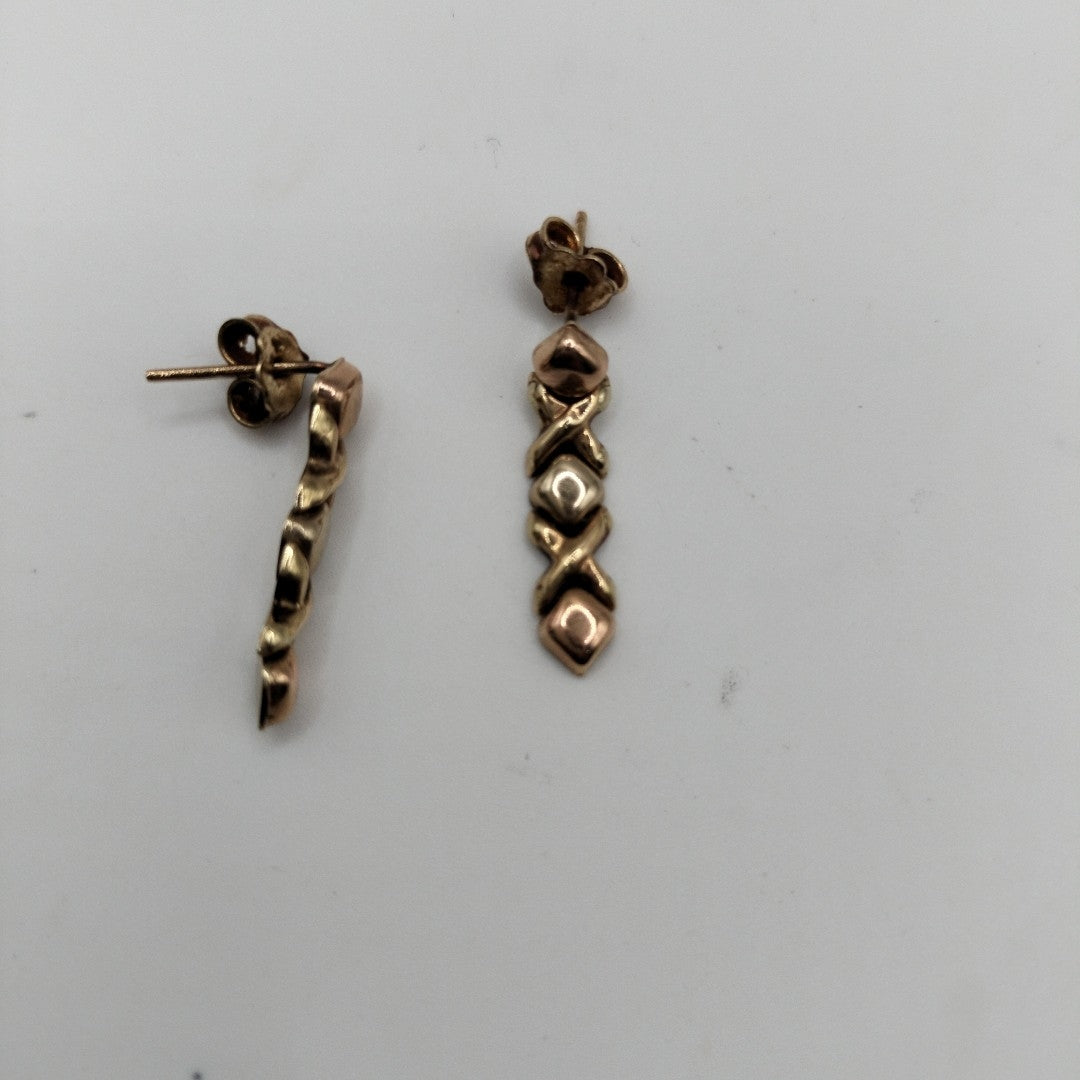 ARETES PAR ORO 10 K 1,70 GRMS (SEMINUEVO)