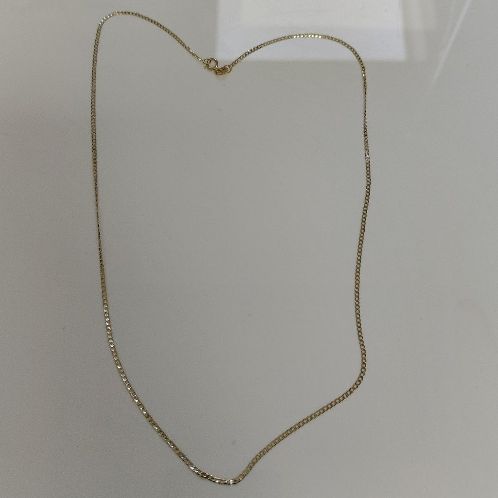 CADENA ORO, RODIADO 14 K 1.8 GRMS (SEMINUEVO)