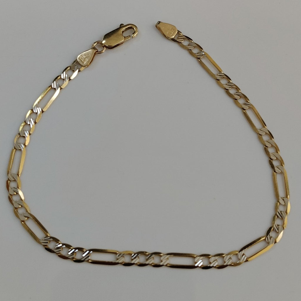 PULSERA ORO, RODIADO 14 K 4.3 GRMS (SEMINUEVO)