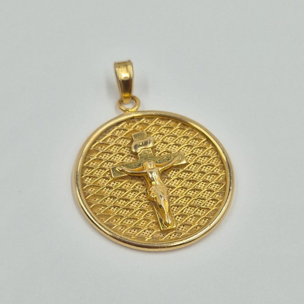 MEDALLA RELIGIOSA ORO 14 K 3,50 GRMS (SEMINUEVO)