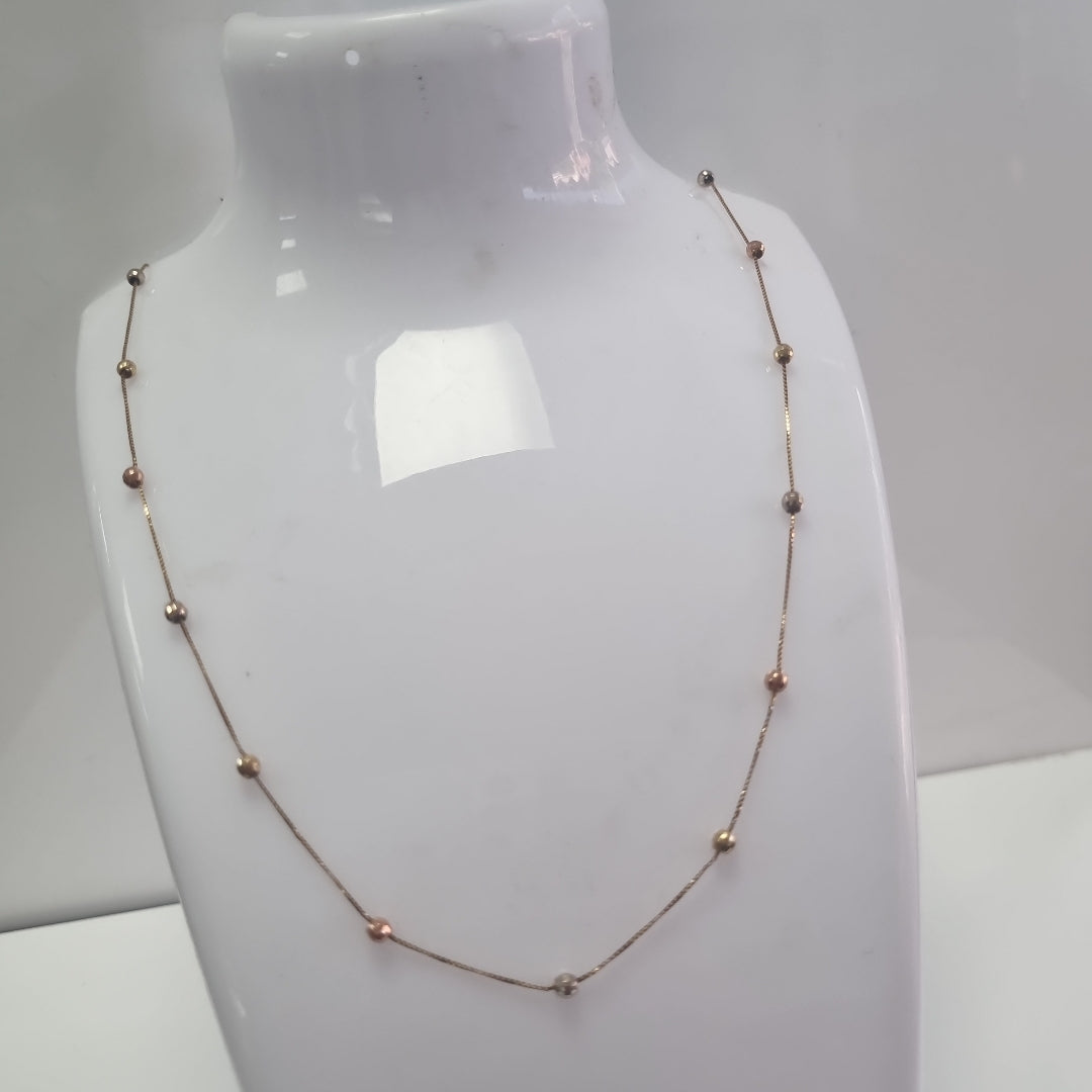 GARGANTILLA ORO 10 K 2.5 GRMS (SEMINUEVO)