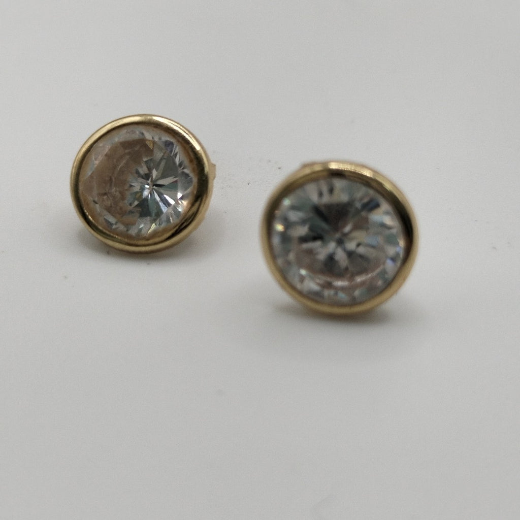 BROQUELES PAR ORO 10 K 2,80 GRMS (SEMINUEVO)