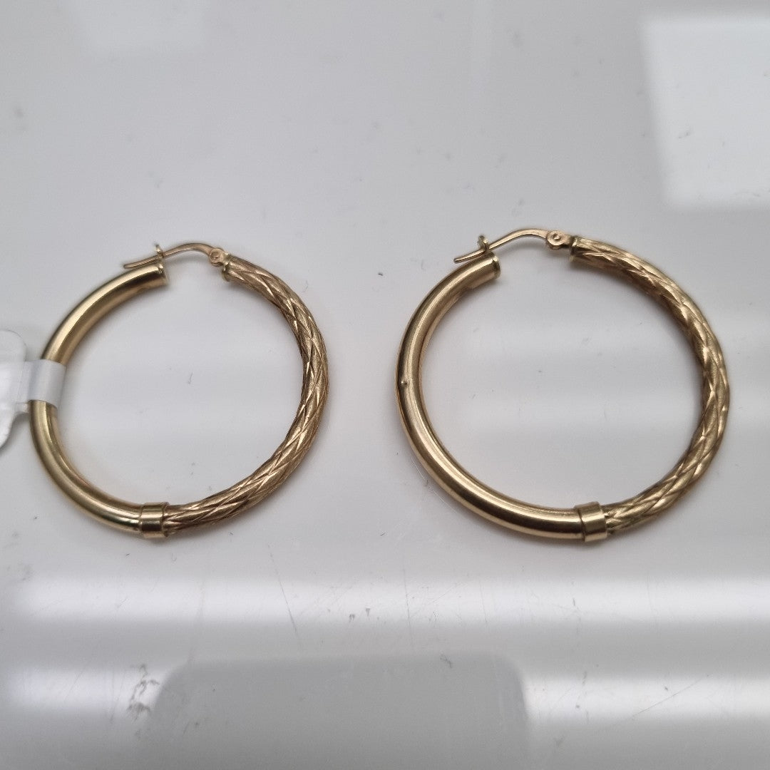 ARRACADAS PAR ORO 10 K 3.4 GRMS (SEMINUEVO)