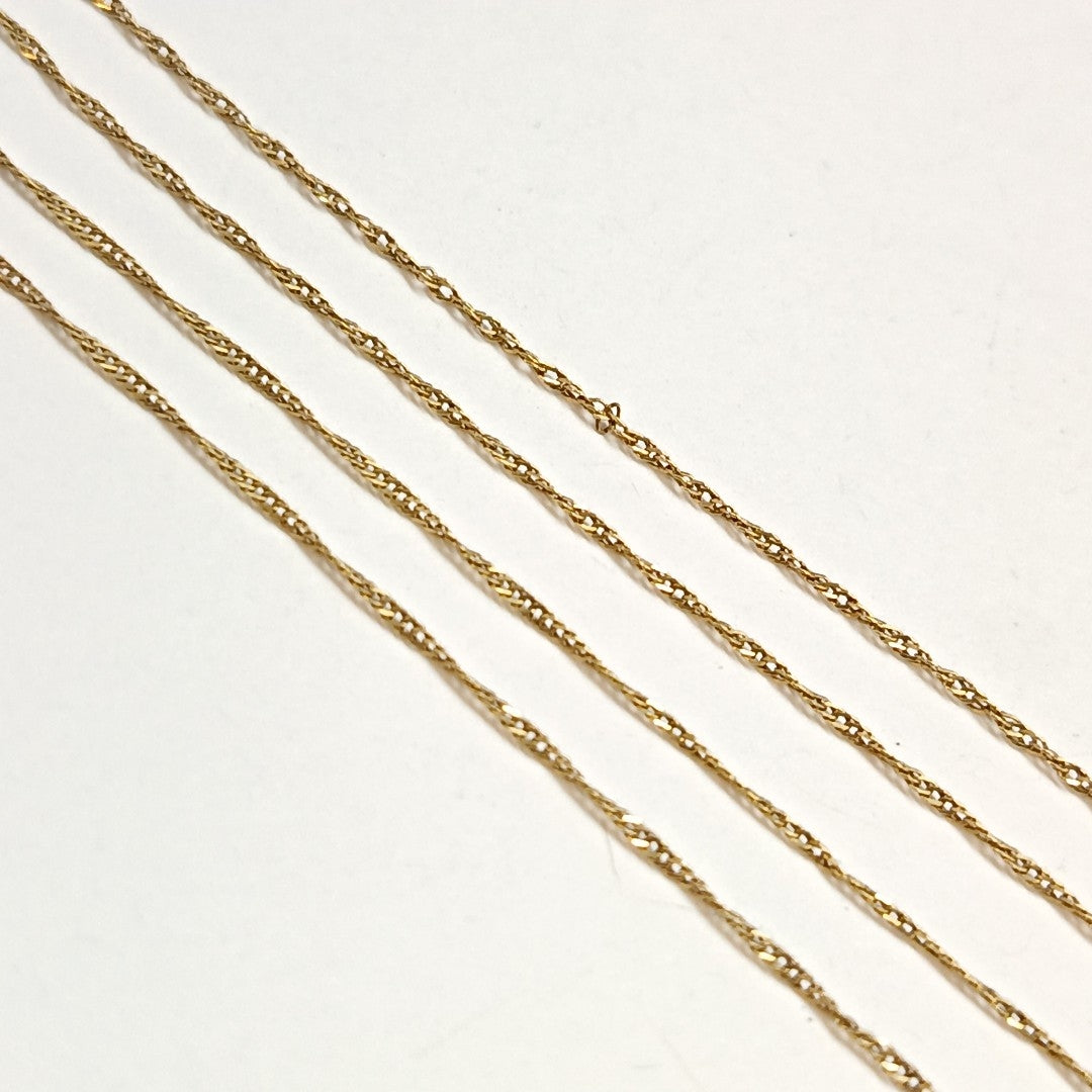 CADENA ORO 10 K 0.8 GRMS (SEMINUEVO)