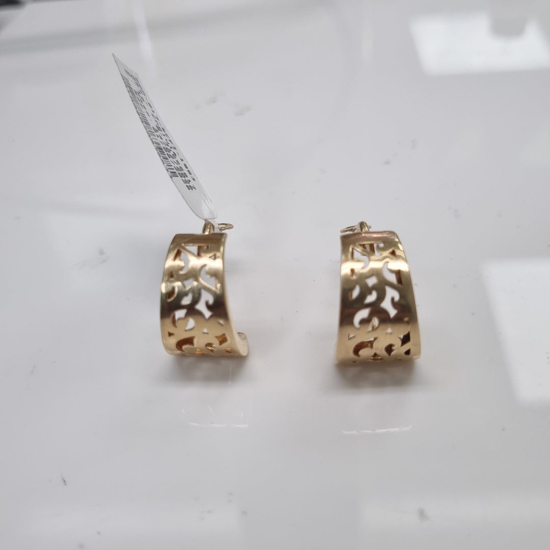 ARETES PAR ORO 14 K 5 GRMS (SEMINUEVO)