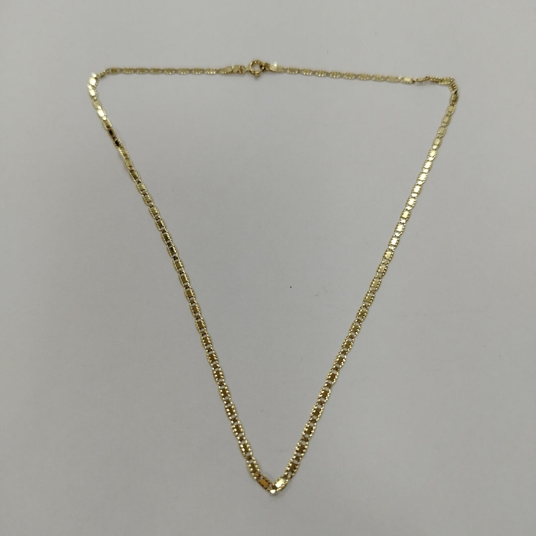 CADENA ORO 10 K 3.4 GRMS (SEMINUEVO)