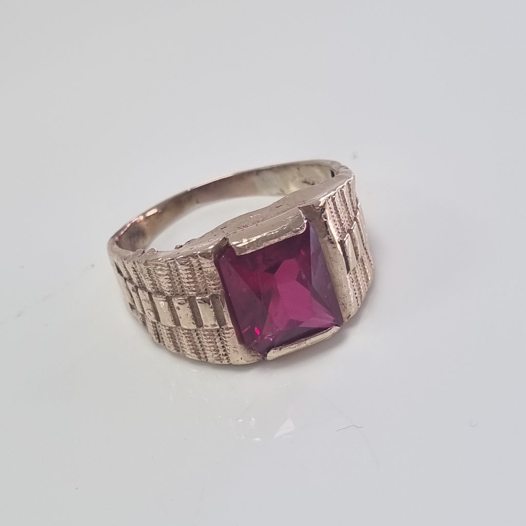 ANILLO ORO 10 K 9.2 GRMS (SEMINUEVO)