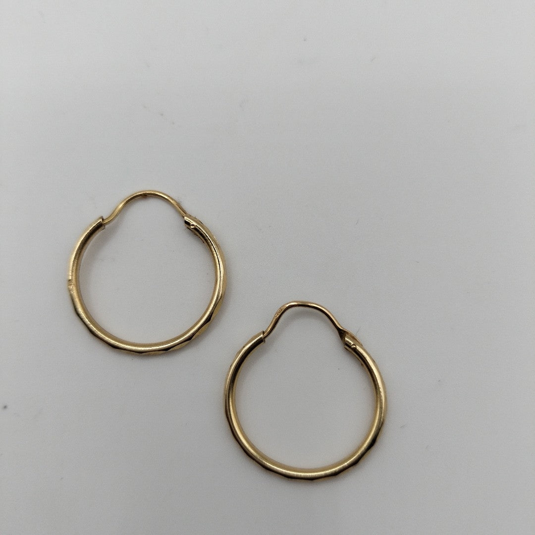 ARRACADAS PAR ORO 10 K 1.6 GRMS (SEMINUEVO)