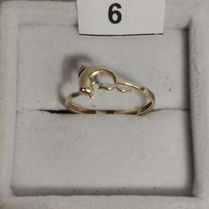 ANILLITO ORO 14 K 1 GRMS (SEMINUEVO)