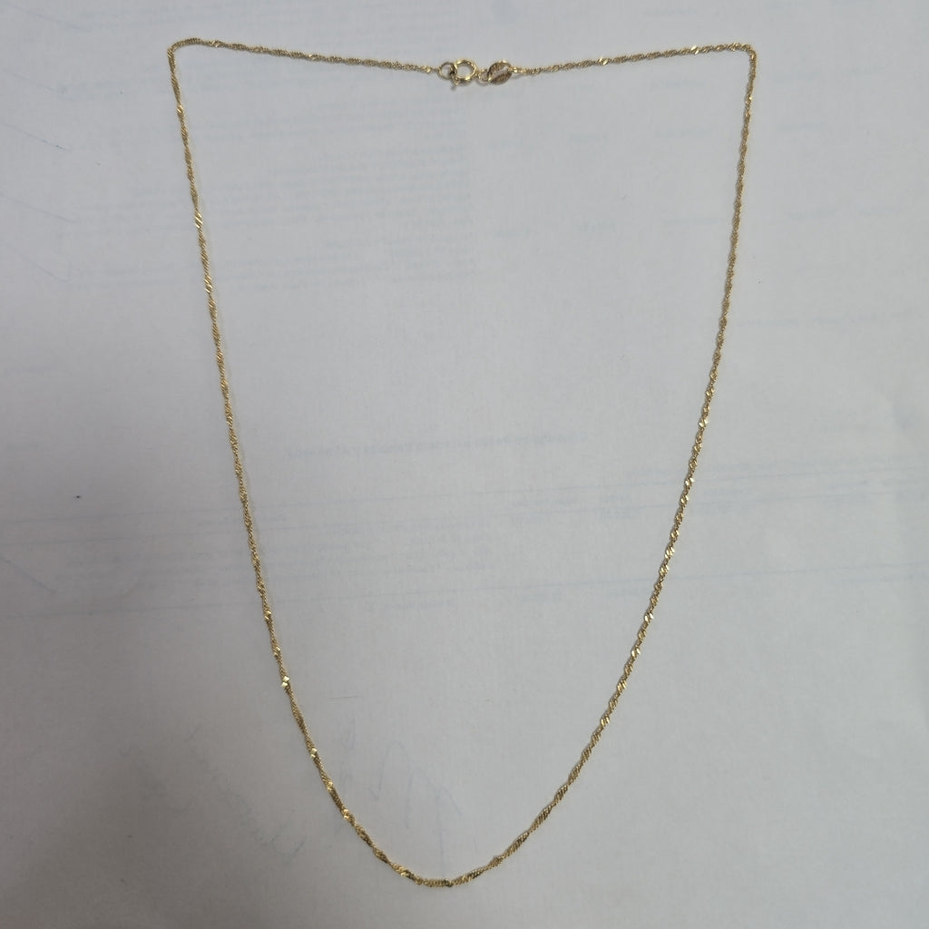 CADENA ORO 10 K 1.1 GRMS (SEMINUEVO)