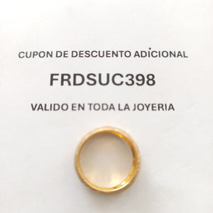 ARGOLLA ORO 14 K 2.7 GRMS (SEMINUEVO)