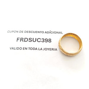ARGOLLA ORO 14 K 2.6 GRMS (SEMINUEVO)