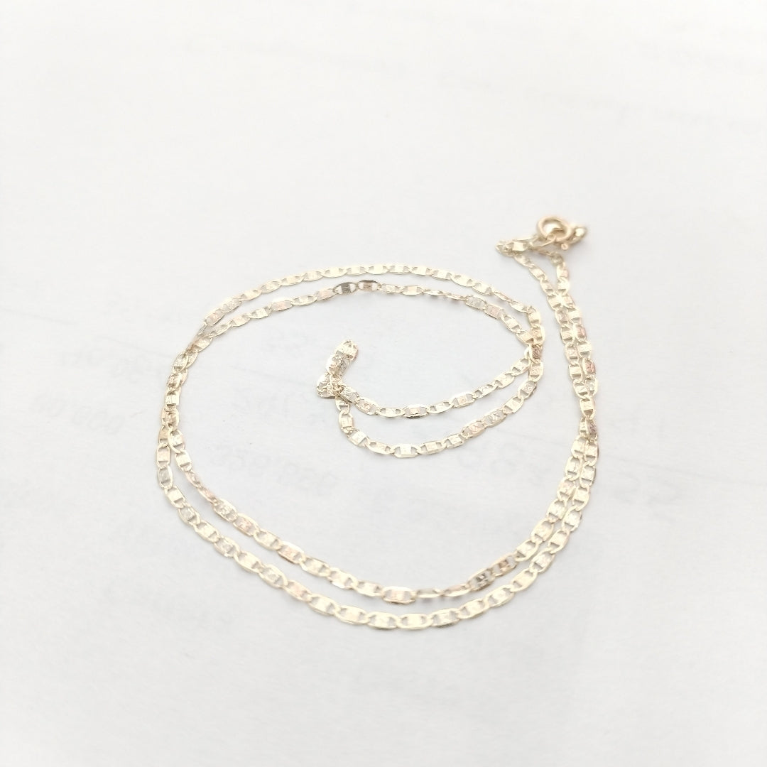 CADENA ORO,RODIADO 14 K 1,00 GRMS (SEMINUEVO)