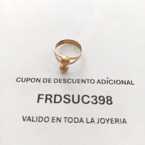 ANILLITO ORO 8 K 0.9 GRMS (SEMINUEVO)