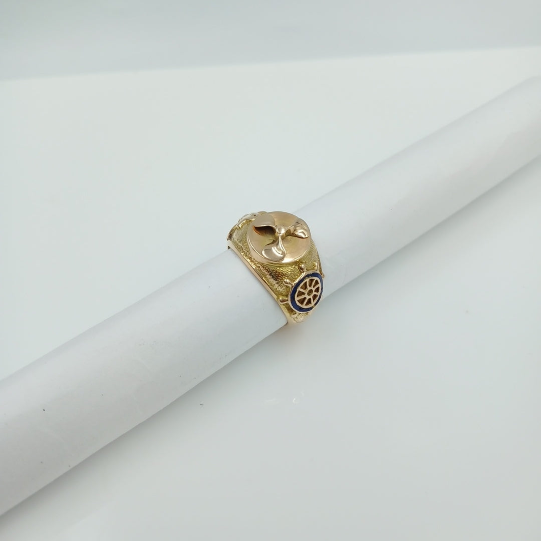 ANILLO ORO 14 K 10 GRMS (SEMINUEVO)