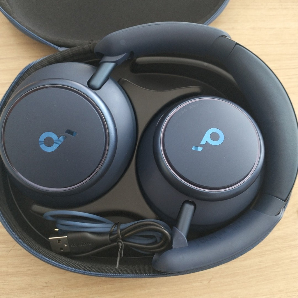 AUDIFONOS SOUNDCORE SPACE Q45 A3040 INALAMBRICO OVER EAR (SEMINUEVO)