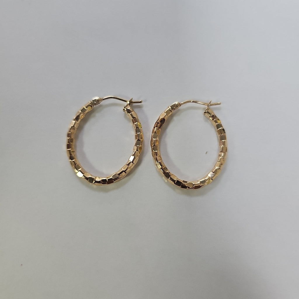ARRACADAS PAR ORO 14 K 1.4 GRMS (SEMINUEVO)