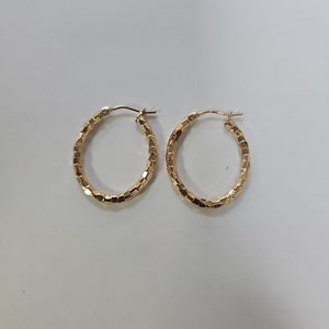 ARRACADAS PAR ORO 14 K 1.4 GRMS (SEMINUEVO)