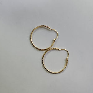 ARRACADAS PAR ORO 14 K 1 GRMS (SEMINUEVO)