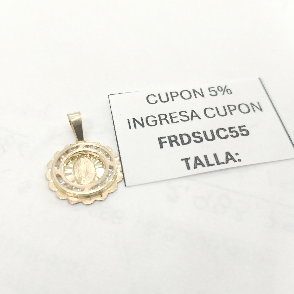 MEDALLA RELIGIOSA ORO 8 K 0,70 GRMS (SEMINUEVO)