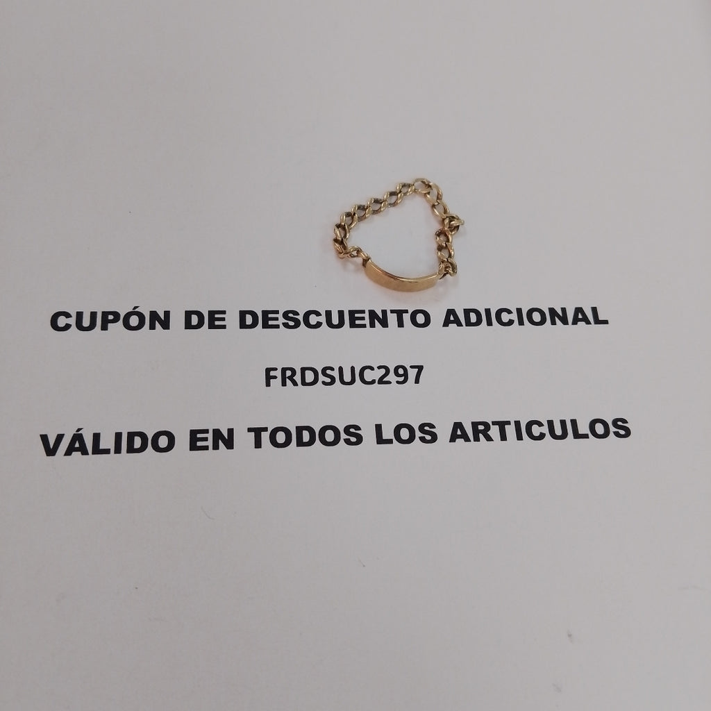 ANILLITO ORO 14 K 1,90 GRMS (SEMINUEVO)